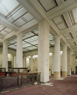 Interior. View of Banking Hall from NE