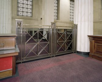 Interior. Detail of specimen grate