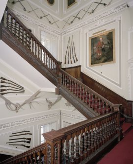 Interior. Main staircase