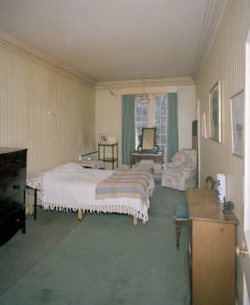 Interior.  First floor Upper level suite.   Ninian Brodie's Bedroom