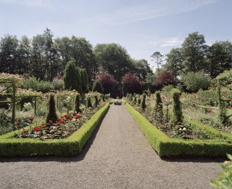 View of central path from N