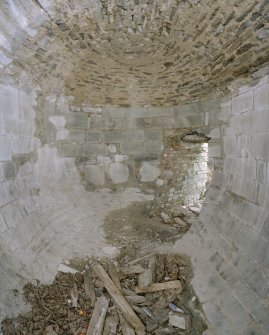 Interior View from SSE showing ashlar and rubble linings