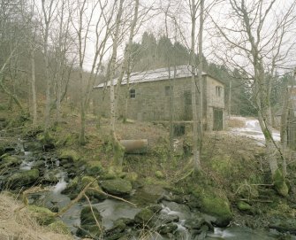 View of sawmill from ENE