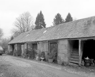 View of cottages from ESE