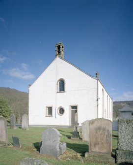 View from W showing gable and bellcote