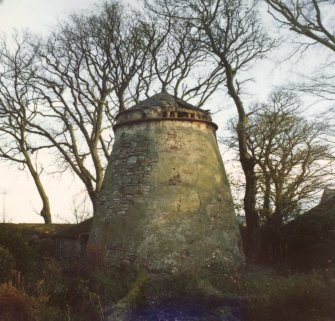 General view of the doocot at Meikle Pinkerton.