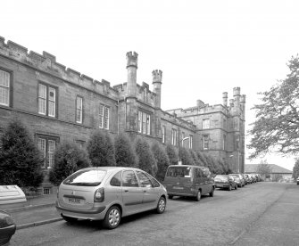 View of W house from NE