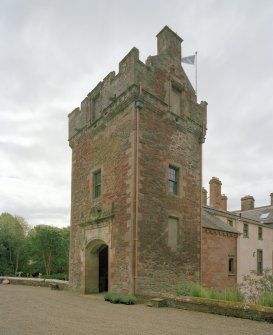 View of tower from NE