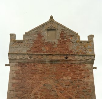 Detail of tower upperworks S side