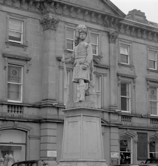 Detail of statue