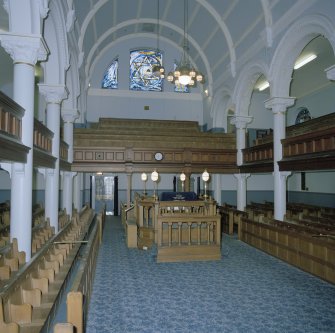 Interior. View of main hall from SSE (CN Only)