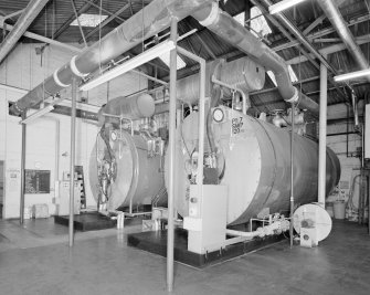 Interior.  Detail of boilers from SE.