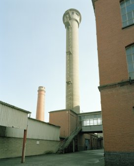 View from NW of concrete tower
