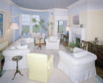 Interior. View of 1st floor drawing room from S