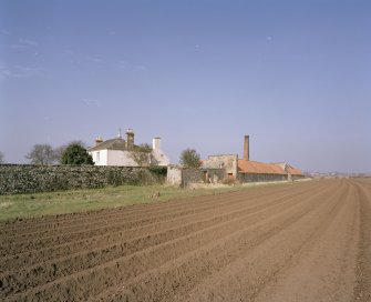 Farm buildings from SE