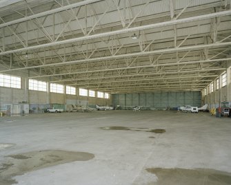 Interior general view of southwestern C1 type hangar.