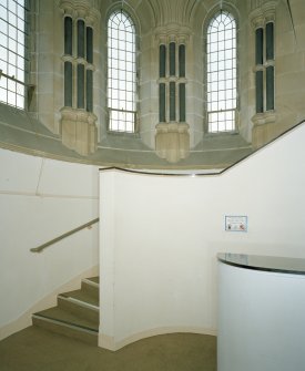 Interior. Former Bishop's Palace detail of 'green room' lower level