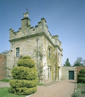 View of gardner`s house from S