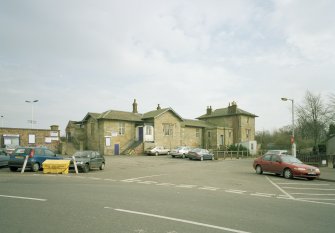 General view of W side of station from NW