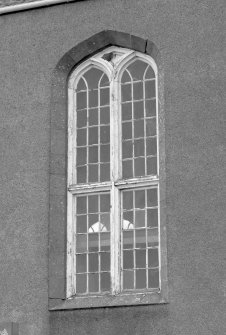 Detail of clear glazed timberwindow