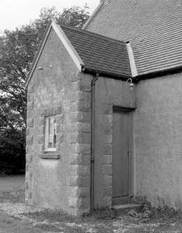 Detail of entrance porch