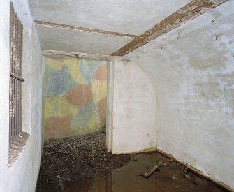 Interior. View from NE showing camouflage (?)