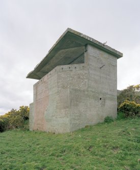 View from SE of World War II Battery Observation tower.
