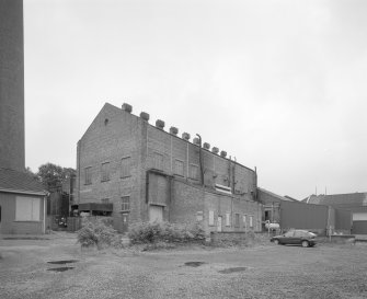 View from W of boiler house