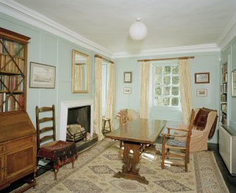 Interior.
First floor, study, general view.