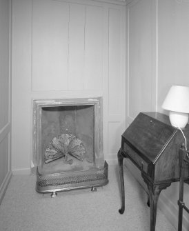 Interior.
Second floor, dressing room, detail of fireplace.