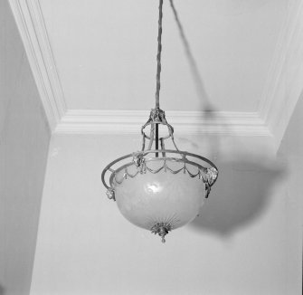 Interior, detail of light fitting