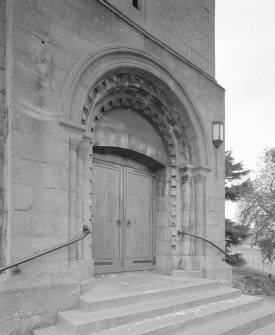 Detail of entrance