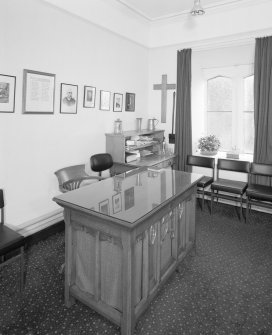 Interior.
View of Vestry.