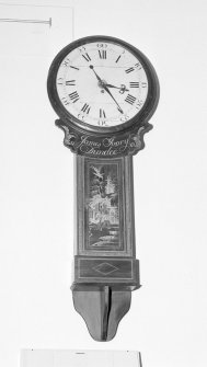 Interior.
Detail of Act of Parliament clock c.1797 by James Ivory of Dundee.