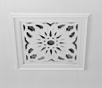Interior.
Detail of roof vent.