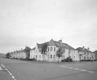 View of Woodside Rd from South West