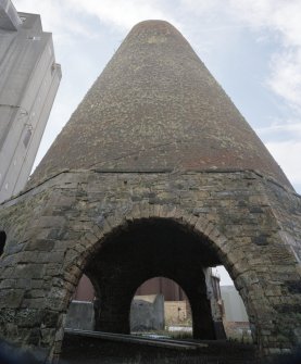 Detailed view looking up the NE side of the North Cone