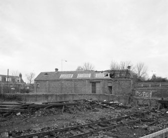 View of goods shed from SE.