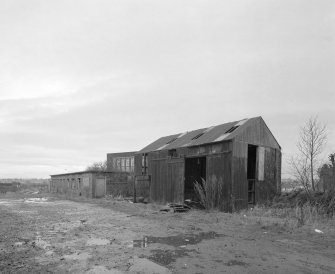 View of goods shed from NE.