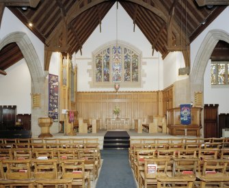 Interior, view of chancel