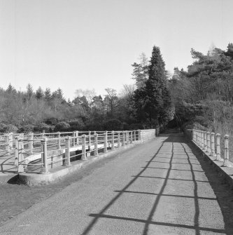 View of footbridge