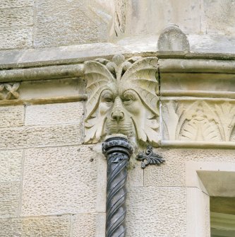 Detail of carved head