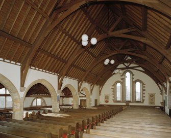 Interior, view of nave from S.