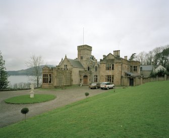 View from South East showing coastal location