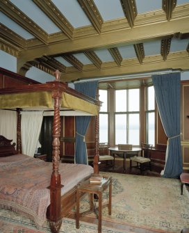 Interior. View of first floor bedroom from East