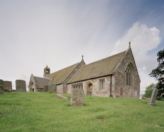 View from E showing chancel