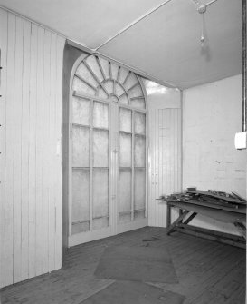 Interior, detail of first floor window