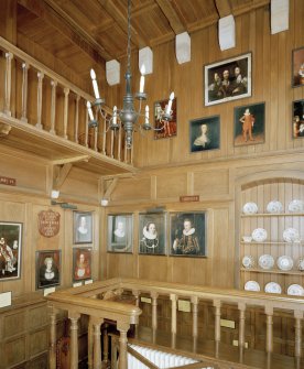 Interior. View of stair hall