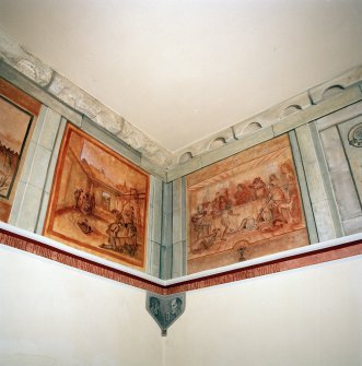 Interior. Anteroom. Detail of frieze