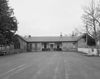 General view of SW side of station from SW